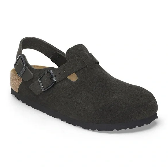 Birkenstock | Shoes | Birkenstock Black Loafers Slipons With  display picture 1